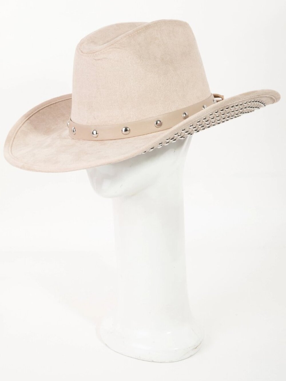 Super Stylish Studded Brim Cowboy Hat